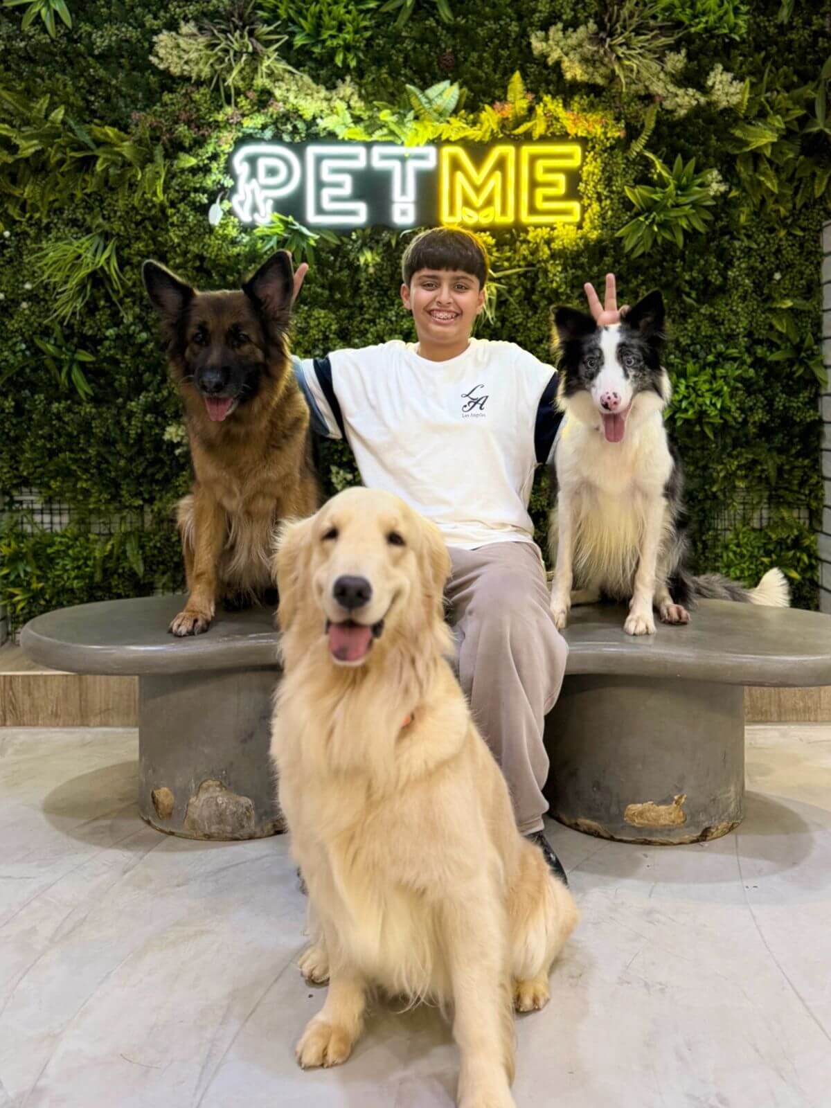 Pet care session at PETME Dubai